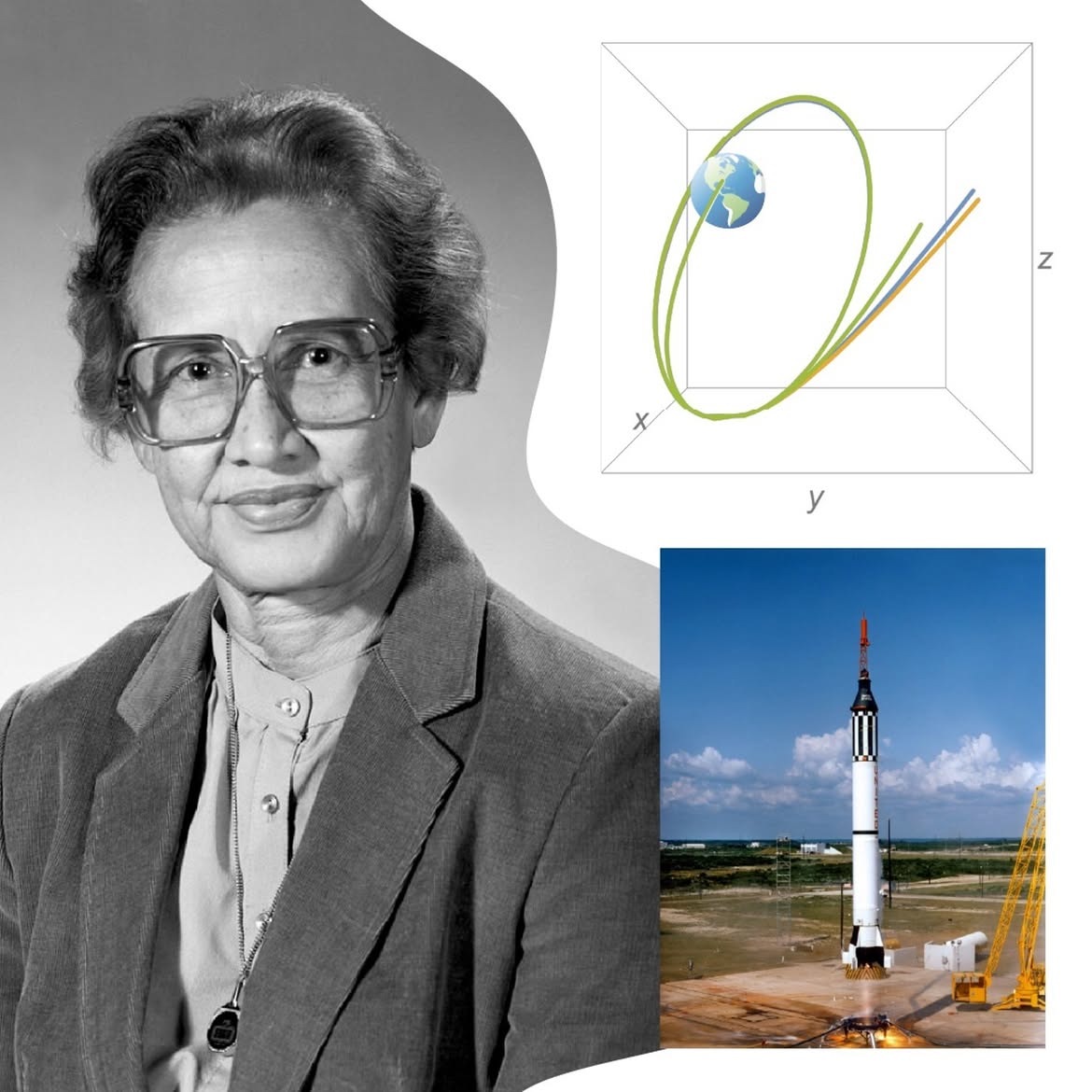 Katherine Johnson birthday post